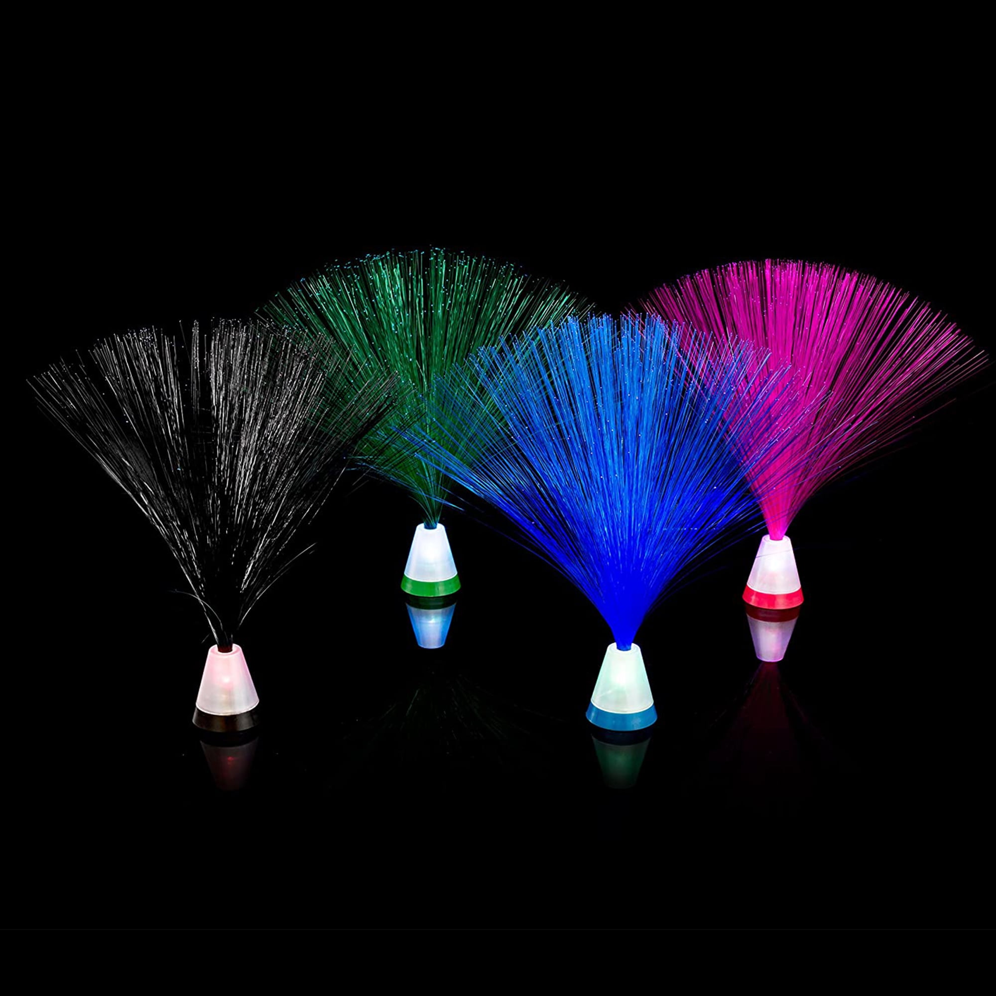 Playlearn USA 9” Fiber Optic Night Lamp Multicolored Sensory Lights