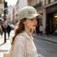 thumbnail image 5 of 2026 Marine Life Printed Baseball Cap, Unisex Casual Morning Wear Hat, Breathable Outdoor Sports Headwear for Daily Travel Activity, 5 of 8