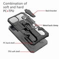 thumbnail image 2 of Decase For iPhone 14 Pro Max,Slim Armor Magnetic Shockproof Belt Clip Kickstand with Camera Lens Protector Case Cover,Gray, 2 of 8