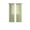 Green-GN-home supplies, variant on MORESEC Home Semi Sheer Curtain Panels for Bedroom 98 Inch Long - Linen Window Drapes Light Filtering Rod Pocket Voile 39x98in Home Decor