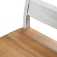 thumbnail image 5 of Liberty Furniture Industies, INC Farmhouse Reimagined Bench (RTA) in Antique White w/ Chestnut Top, 5 of 7