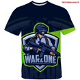 thumbnail image 3 of Camiseta Call of Duty Warzone 3d, camiseta de verano para hombre, camiseta Harajuku, camisetas de moda, camisetas para correr, camisetas de fitness de gran tamaño para hombre, 3 of 5