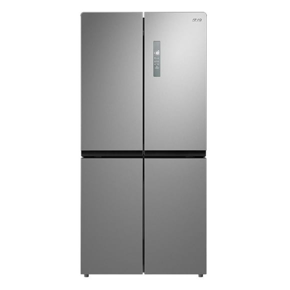 Refrigerador Atvio Home 17 Pies Inverter 4 Puertas Acero Inox