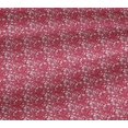 thumbnail image 4 of oneOone Cotton Jersey Red Fabric Geometric Bandhani Fabric For Sewing Printed Craft Fabric By The Yard 58 Inch Wide, 4 of 4
