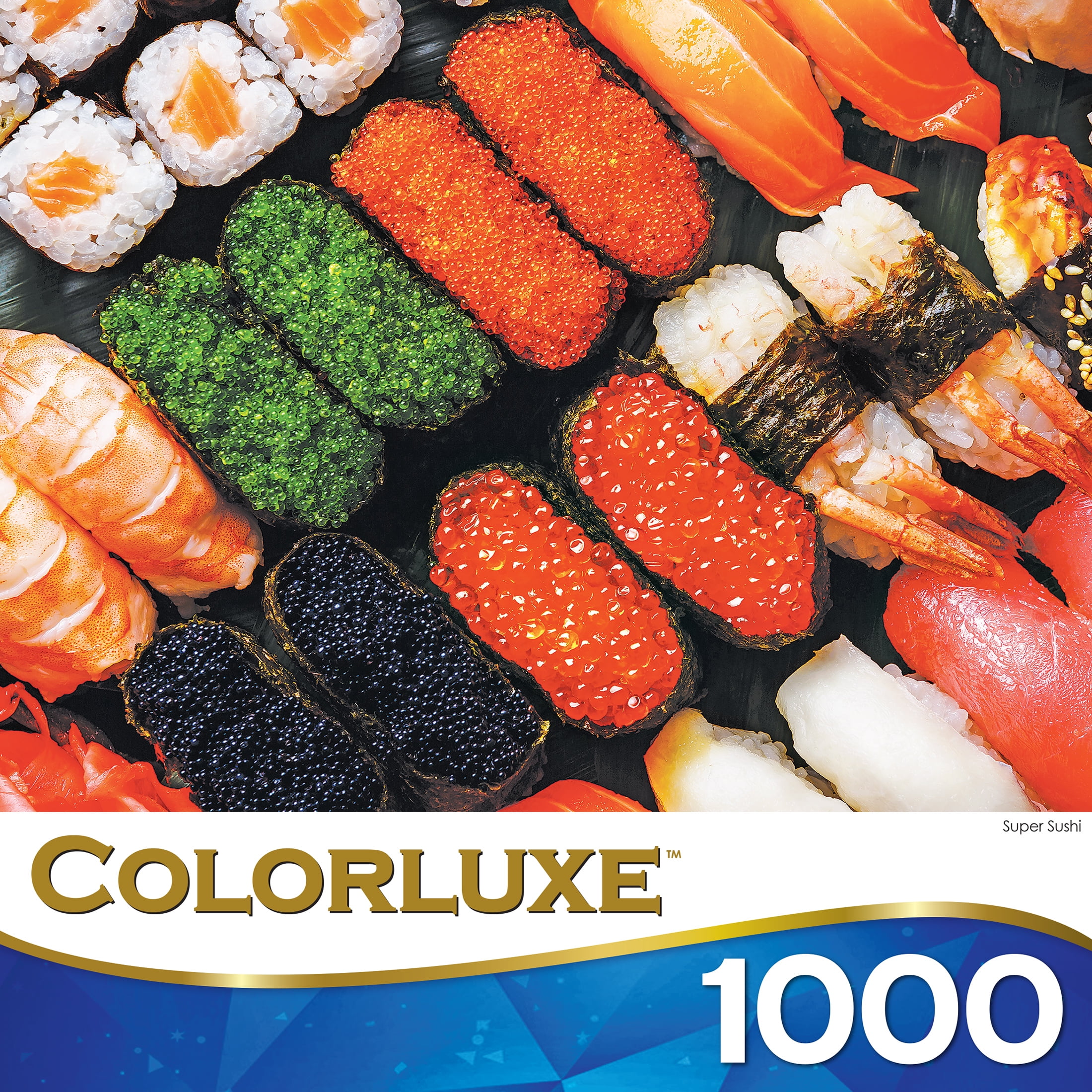 Roseart Colorluxe 1000 Piece Super Sushi Jigsaw Puzzle