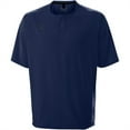 thumbnail image 2 of Evoshield Youth Impak Short Sleeve Bp Baseball Training Jacket Navy M, 2 of 5