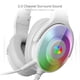 thumbnail image 5 of Auriculares para juegos Redragon H350 blancos con cable y retroiluminación RGB, 5 of 8