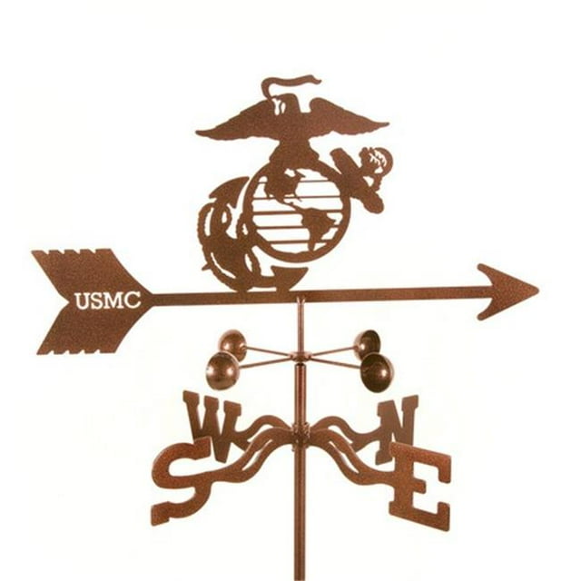 EZ Vane EZ1707-GR Marines Weathervane with Garden Mount