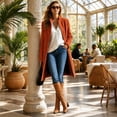 thumbnail image 6 of Enjoytime Fleece Jacket Women Fall Winter Stand Collar Zip Up Long Coat Warm Casual Trendy Long Sleeve Outerwear with Pockets, 6 of 8