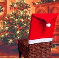 thumbnail image 5 of Funda Para Silla De Navidad, Juego De 6 Fundas Para Silla De Papá Noel Gorro Para Silla De Navidad Funda Para Silla De Navidad Para Decoración Navideña Cena Fiesta-Navidad Chai, 5 of 5