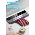 thumbnail image 2 of Automatic Vacuum Sealer Machine for Food Storage, Dry/Moist & Sous Vide, 65Kpa Suction, Built-in Cutter, Includes 30 Bags & Vacuum Hose, Silver, 2 of 7