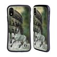 thumbnail image 1 of Head Case Designs Officially Licensed Simone Gatterwe Horses The Escape Hybrid Case Compatible with Apple iPhone XR, 1 of 7