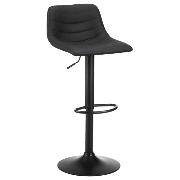 Bouclair tabouret de bar en similicuir et en métal