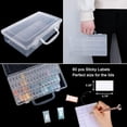 thumbnail image 2 of 64 Grids Diamond Painting Storage Containers with 200 Label Stickers, 2 of 5
