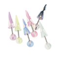 thumbnail image 1 of Tapones de Acrílicos Fernando Tapones de Estiramiento de Lóbulos 16 G 6 Piezas, 1 of 6