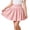Pink#01, variant on Jinhomg Girls' Tennis Skirt with Built-in Shorts Kids Pleated Athletic Skort Elastic Waist Ribbed Underneath for Girls 5-16 Years School Sports