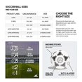 thumbnail image 2 of Balón de Fútbol Adidas Blanco Negro Tamaño 4 Tango Glider, 2 of 7
