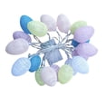 thumbnail image 2 of Easter Egg LED String Lights | Colorful Egg Shaped Designs | 150cm or 300cm Length | 1 Pack, 2 of 6