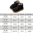 thumbnail image 2 of Women's Men's Diabetic Shoes Extra Wide Width Diabetic Boots Warm Slip-on Lymphedema Shoes Adjustable Closure Walking Shoes for Elderly Swollen Feet (black47-48), 2 of 9
