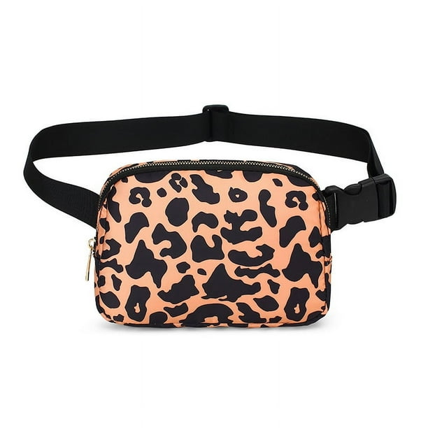 Riñonera de nailon impermeable para el pecho, para deportes al aire libre, correr, teléfono móvil, bolso cruzado que combina con todo para hombres y mujeres