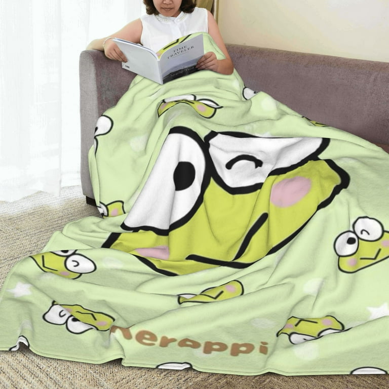 Keroppi Family Throw Blanket 60” offers x 70” X-Large Sherpa