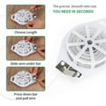 thumbnail image 5 of 100 Meter White Garden Soft Tie Rope Plant Winding Tie Support Wire Cutter, 5 of 5