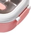 thumbnail image 5 of Fiambrera térmica portátil con compartimentos para estudiantes y oficinas, color rosa, de acero inoxidable, a prueba de fugas, 5 of 8