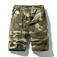 thumbnail image 1 of WOLLED Shorts Cargo Vintage Camouflage pour Hommes Randonnée & Camping Utilitaire Extérieur Séchage Rapide Léger, 1 of 8