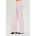 thumbnail image 4 of Risen Women's High Rise Tummy Control Wide Leg Jeans, 4 of 6