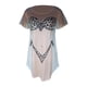 thumbnail image 5 of SAYOO Vestido Casual de Verano para Mujer, Estampado de Bikini 3D Cuello Redondo Manga Corta Relax-Fit One Piece para Damas SAYOO  Moda, 5 of 8