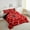 Red White Black, variant on Erosebridal Hippie Black White Spider Bedding Twin Comforter Set, Spider Web Print Down Comforter, Red Halloween Room Decor, Reversible 2-Piece