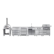 KoolMore Outdoor Kitchen Series Modular Kitchen in Stainless-Steel