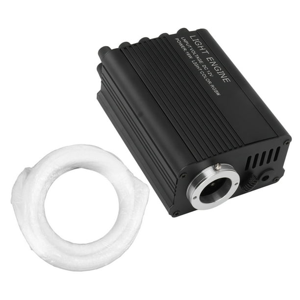 Kit de luces de fibra óptica brillo ajustable Aleación de aluminio Control de sonido musical Cuentas de luz RGBW Kit de luces de estrellas fugaces para el hogar ANGGREK Otros