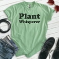 thumbnail image 2 of Plant Whisperer Shirt, Unisex Women's Men's Shirt, Plant Shirt, Gardening Shirt, Garden Shirt, Heather Apple Green, Medium, 2 of 6