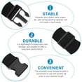 thumbnail image 5 of OATIPHO 3Pcs Bike Rack Straps Heavy Duty Black Rubber Band for Bikes Traveling, 5 of 5