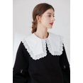 thumbnail image 2 of Zhengup Womens Detachable Dickey Collar Half Shirt Blouse Collar Fake False Collar Dickies, 2 of 9