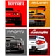 thumbnail image 1 of Set de pósteres de coches modernos, superdeportivos clásicos, 20 x 25 cm, 1 of 7