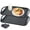 Large, Black - 2 Pack, variant on Large Non-Slip Serving Tray with Handles - Suitable Serving Tray, Food Tray, Trays for Serving Food,Serving Platters - an Ideal Dining Choice