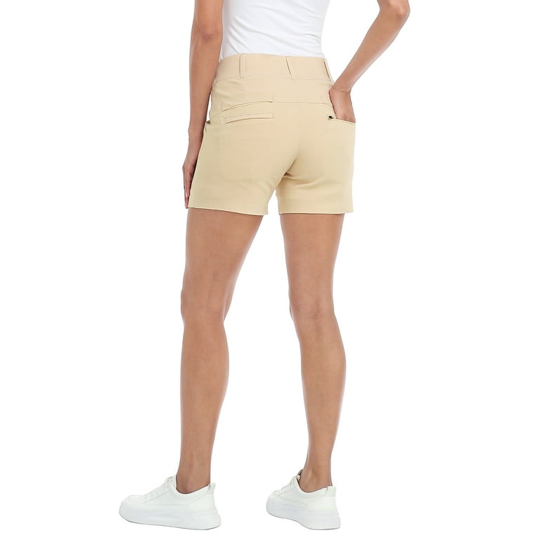 Womens khaki hotsell golf shorts