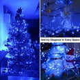 thumbnail image 3 of Luces LED navideñas Suddus Blue 200 20 m, funcionan con pilas, 3 of 8