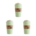 thumbnail image 3 of Botella de Café de Bambú Inteprter Vaso para Viajes al Aire Libre Verde, 3 of 6