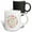 Multicolor, variant on 3drose, a Helix of Colorful Digits of Number Pi on White, Elegant Math Gift, 11oz Magic Transforming Mug