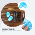 thumbnail image 2 of 1 Pair Ear Protection Tool Silicone Ear Shield Ear Protector Cover for Hair Salon Dye Hair (Sky Blue), 2 of 8