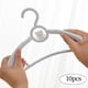 thumbnail image 1 of 10 piezas de perchas para pequeños, perchas para pantalones, perchas telescópicas para ropa, perchero para ropa de bebé para , guardería, Gris Soledad Perchas, 1 of 10