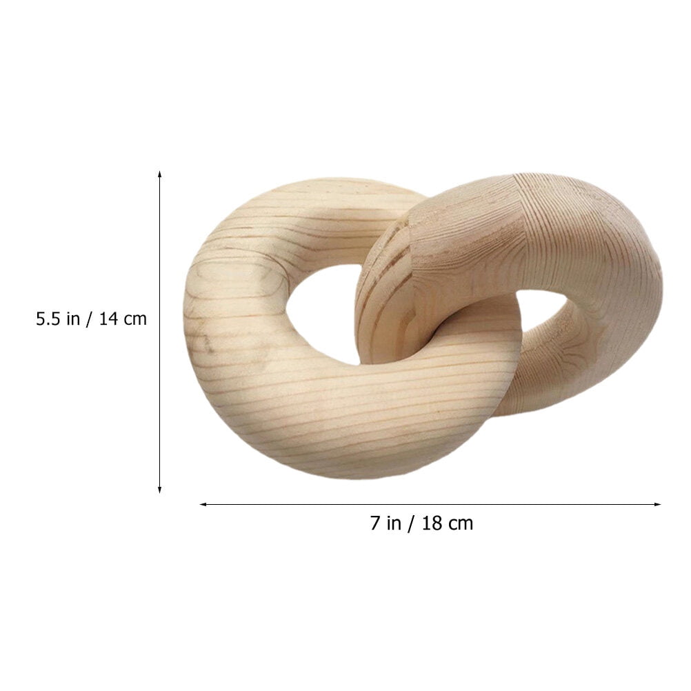 Wood Knot Chain Link Decor Modern Home Decor Wood Knot Decoration Home