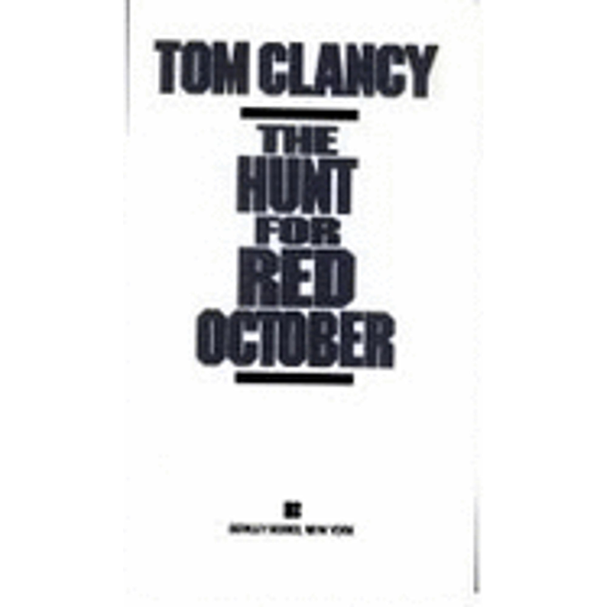 Buy The Hunt for Red October Paperback Online Bahrain Ubuy