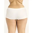 thumbnail image 4 of Joyspun Women's Seamless Boyshort Panties, 6-Pack, Sizes XS-XXXL, 4 of 5