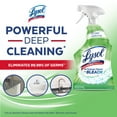 thumbnail image 3 of Lysol® All Purpose Cleaner Trigger Spray with Bleach, Grease Fighting Multi Surface Cleaner, Removes Soap Scum, Disinfectant Cleaning with Foaming Action, Fresh Scent, 950 mL, 3 of 10