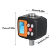 thumbnail image 2 of Tignapoo Digital Torque Wrench Meter with 1/2" to 3/8" Adapter, Multi-Unit Conversion, Sound Alarm, Dual Modes, Black & Orange Design, Battery Not Included, 2 of 6