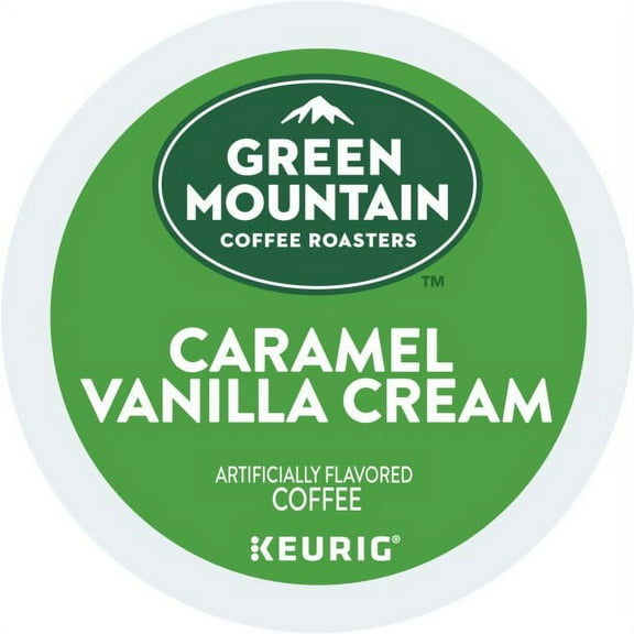 Green Mountain Caramel Vanilla Cream Coffee, 24 Count
